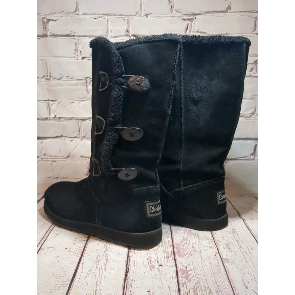 Skechers‎ Keepsakes Faux Fur Lined Boots Size 9.5